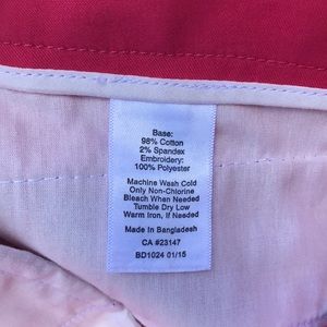 Talbots Shorts - Talbots Sailboat Embroidered Bermuda Shorts Talbots Shorts - Talbots Sailboat Embroidered Bermuda Shorts